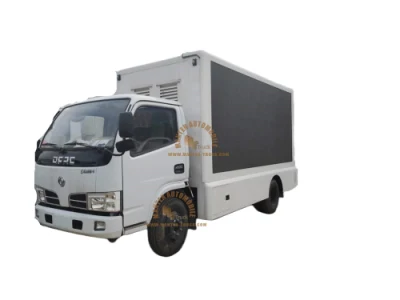 Dongfeng (Isuzu, FAW, JAC ou autres) Système de grand écran P5 Camion publicitaire LED