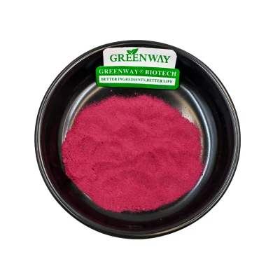 Soins de la peau Antioxydant Anti-âge Poudre de cétone de framboise Extrait de myrtille Extrait de framboise rouge